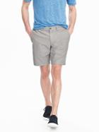 Banana Republic Mens Aiden Fit Neps Club Short Size 33w - Gray Texture