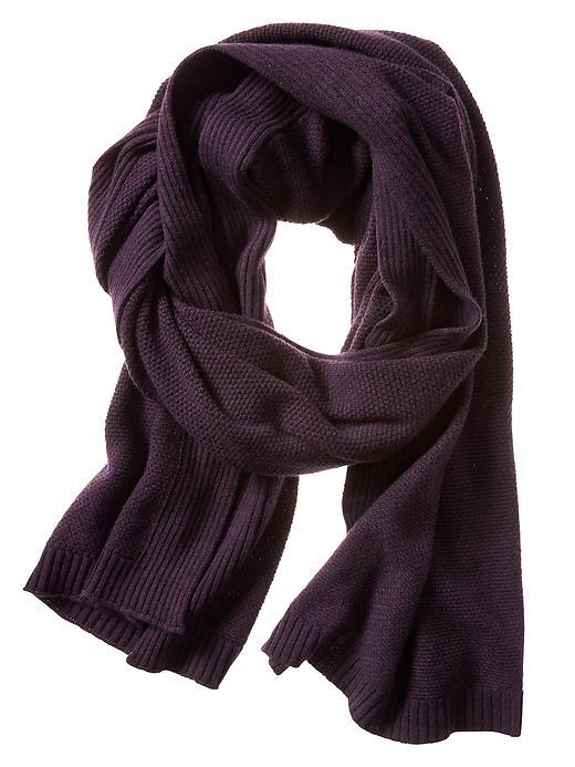 Banana Republic Textured Stitch Scarf Size One Size - New Vineyard
