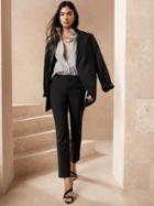 Petite Logan Trouser Wool-blend Pant