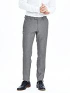 Banana Republic Mens Modern Slim Gray Linen Suit Trouser Size 34w 36l Tall - Gray Sky