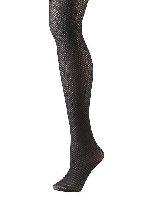Banana Republic Womens Fishnet Tights Black Size M