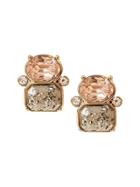 Banana Republic Womens Antique Stone Stud Earring Multi Size One Size