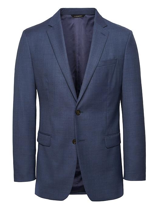Banana Republic Slim Italian Sharkskin Suit Jacket