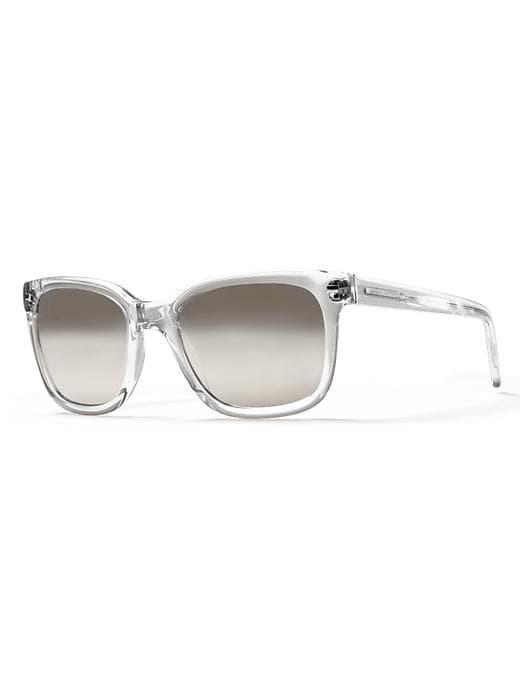 Banana Republic Mens Colin Sunglasses Clear Size One Size