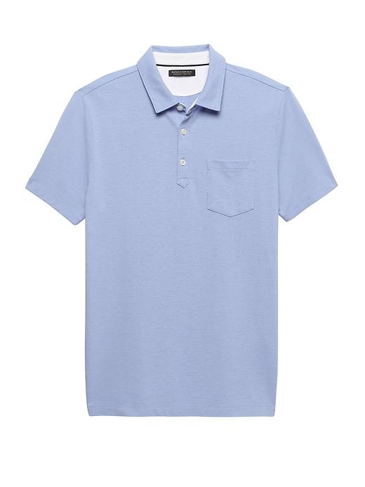 Banana Republic Mens Don';t-sweat-it Polo Shirt Allports Blue Size Xs