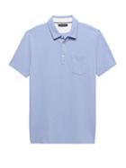 Banana Republic Mens Don';t-sweat-it Polo Shirt Allports Blue Size Xs