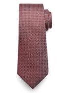 Banana Republic Mens Mini Dots Tie - Modern Red
