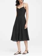 Banana Republic Pin-tuck Midi Dress