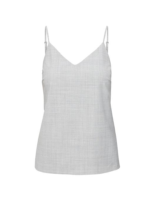 Banana Republic Womens Heathered Strappy Camisole Light Gray Size Xs