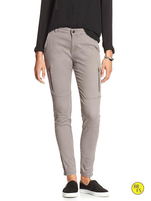 Banana Republic Womens Factory Skinny Utility Chino Size 0 - Silt