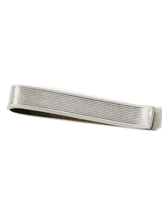 Banana Republic Ribbed Tie Bar - Gold
