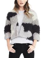 Banana Republic Womens Relaxed Loop Knit Sweater Size L - Gray Sky