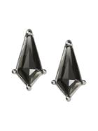 Banana Republic Womens New Shape Stone Stud Earring Silver Size One Size