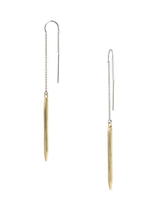 Banana Republic Spike Drop Earring Size One Size - Mixed Metal