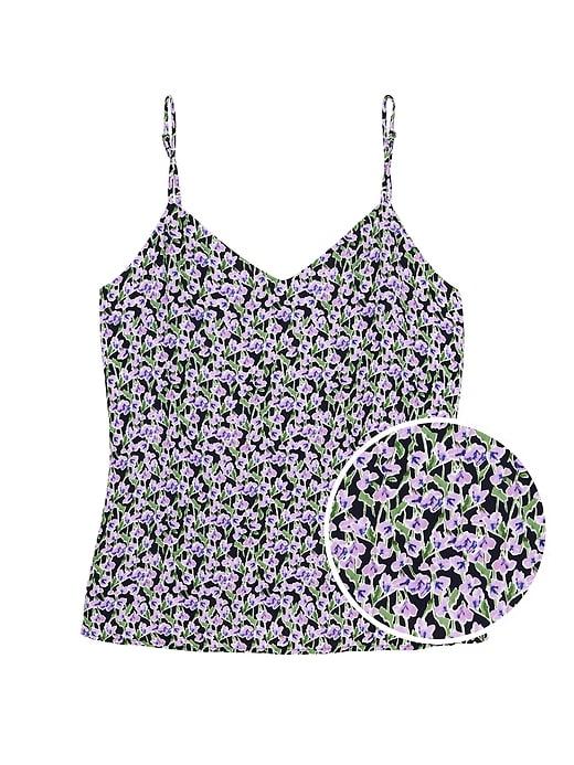 Banana Republic Petite Ditsy Floral Strappy Camisole
