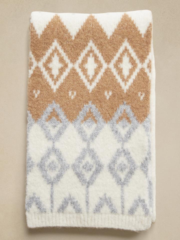 Bryn Fairisle Scarf