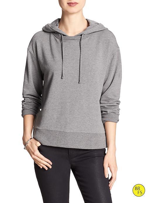 Banana Republic Factory Pullover Hoodie Size L - Heather Gray