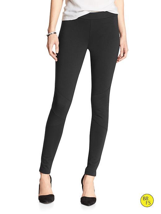 Banana Republic Factory Ponte Legging Size L Petite - Black
