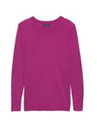 Banana Republic Womens Machine-washable Merino Crew Sweater-neck Sweater Bright Magenta Size M