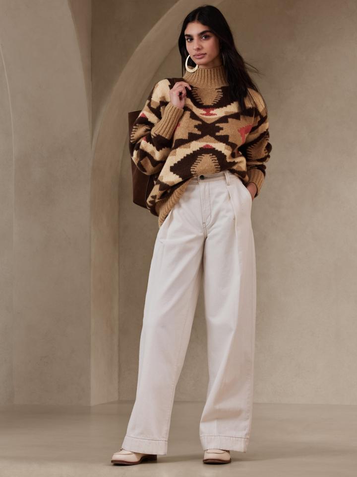 Sierra Geometric Sweater