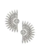 Banana Republic Womens Oversized Sparkle Stud Earring Clear Size One Size