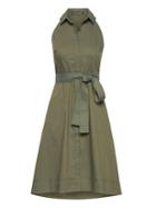 Banana Republic Womens Super-stretch Fit-and-flare Shirt Dress Flight Jacket Size 0