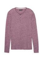 Banana Republic Mens Vintage Henley T-shirt Secret Plum Global Size L