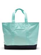 Banana Republic Womens Color-blocked Large Tote Bag Mint Green Size One Size