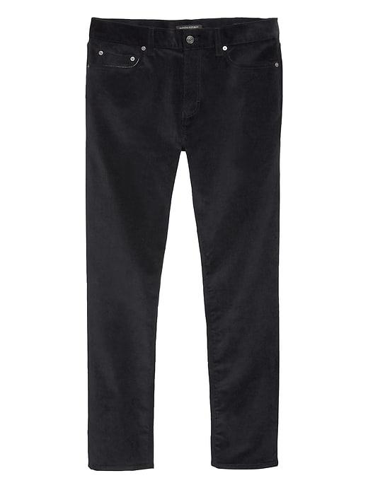 Banana Republic Mens Slim Traveler Corduroy Pant Luxe Gray Size 32w