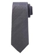 Banana Republic Mens Micro Silk Foulard Nanotex Tie Midnight Hour Black Size One Size