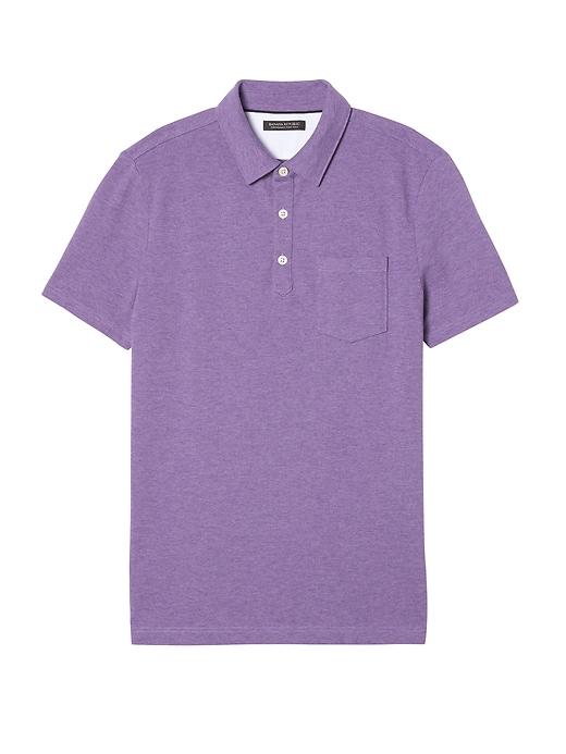 Banana Republic Mens Don';t-sweat-it Polo Shirt Purple Size Xl