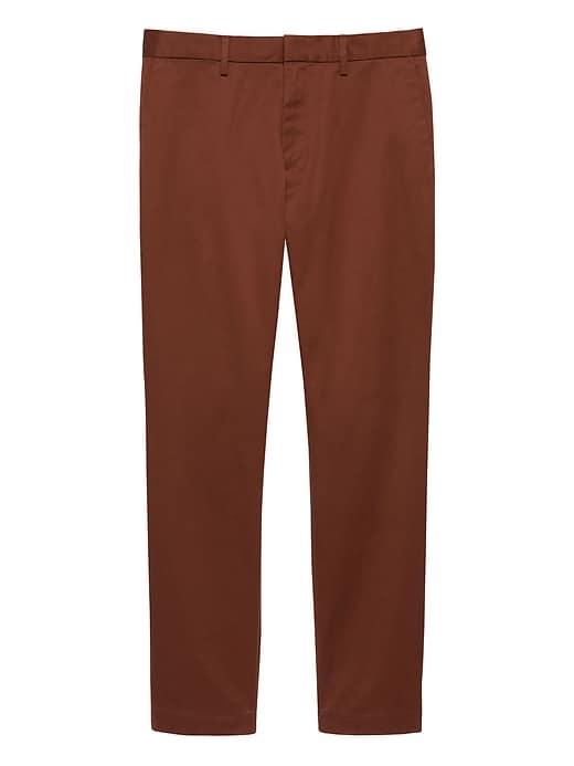 Banana Republic Mens Emerson Straight Rapid Movement Chino Pant Auburn Afternoon Size 32w