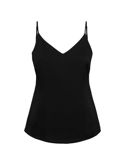 Banana Republic Womens Petite Strappy Camisole Black Size Xs
