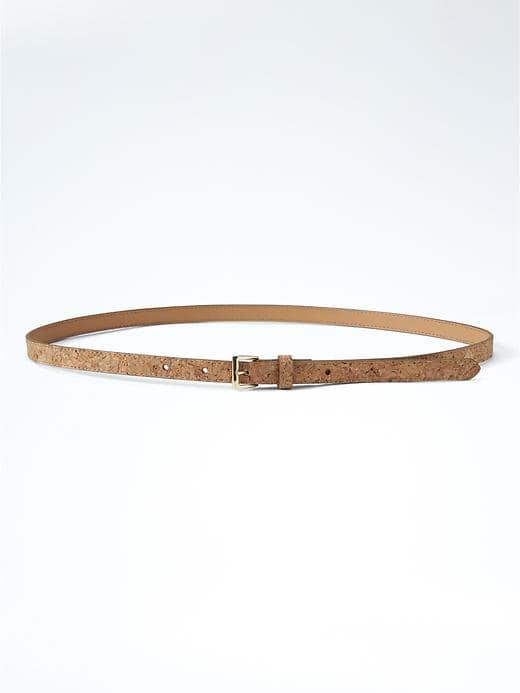 Banana Republic Cork Skinny Trouser Belt - Natural Multi