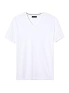 Banana Republic Mens Luxury-touch V-neck T-shirt White Size M