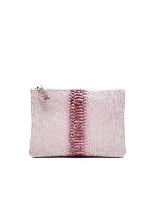 Banana Republic August Handbags Portofino Clutch Size One Size - Rosy Blush