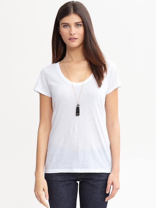 Banana Republic City Tee - White
