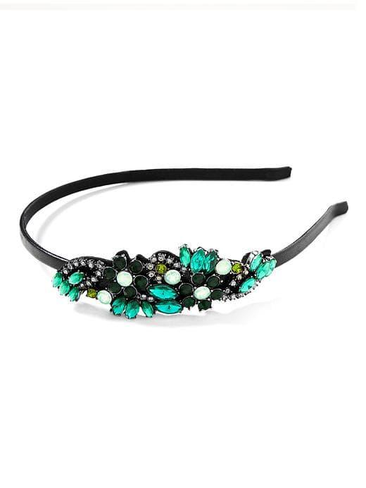 Banana Republic Embroidered Headband - Emerald