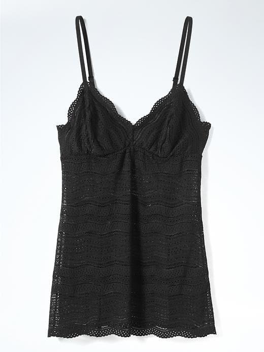 Banana Republic Womens Cosabella Dolce Lace Camisole - Black
