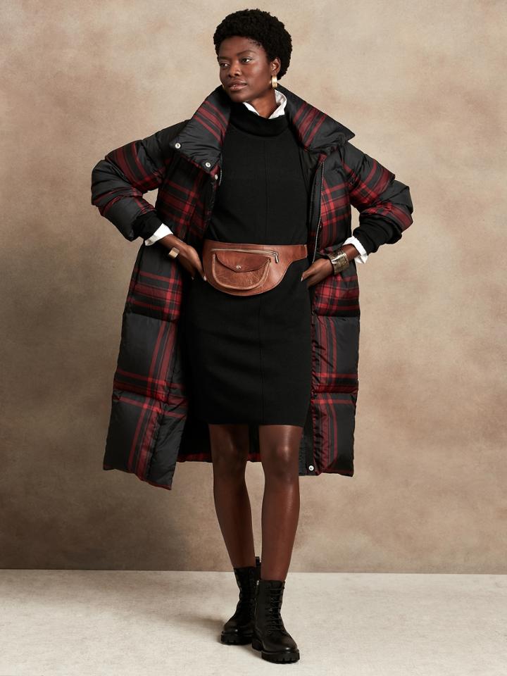 Petite Turtleneck Sweater Dress