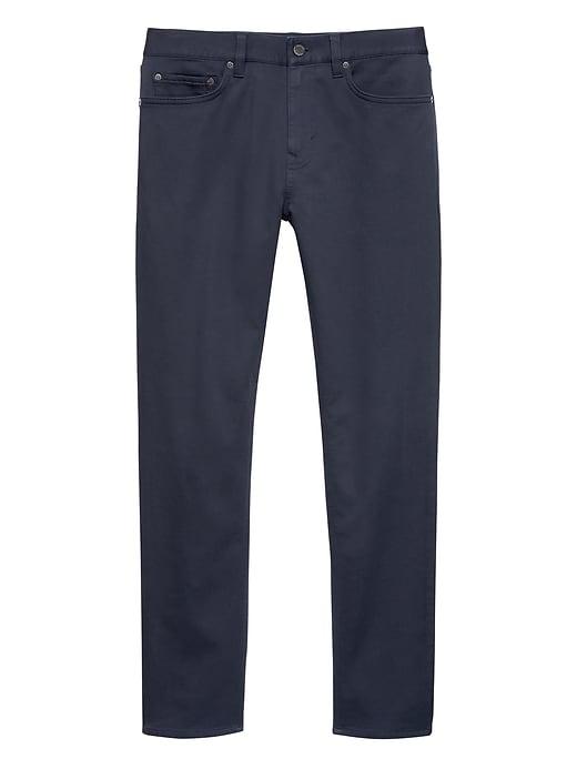 Banana Republic Mens Athletic Tapered Traveler Pant Navy Size 32w
