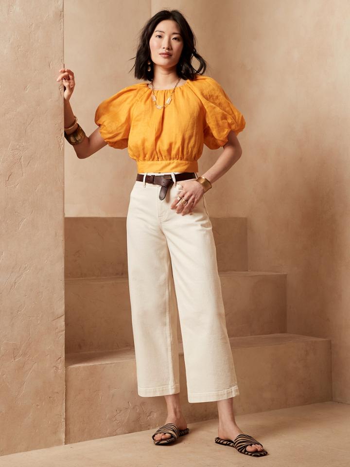 The Wide-leg Crop Jean