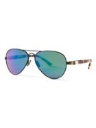 Banana Republic Womens Westward Leaning   Concorde Sunglasses Tortoise With Super Silver Inlay Size One Size