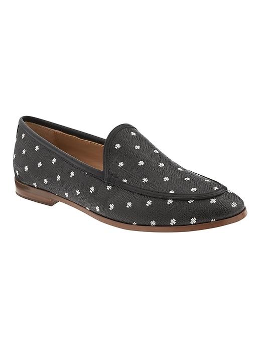 Banana Republic Womens Demi Loafer - Black/white