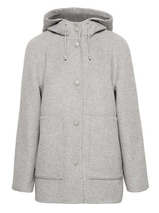 Banana Republic Double-faced Hooded Jacket