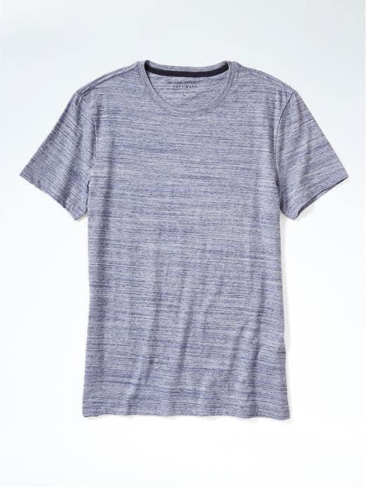 Banana Republic Soft Wash Tee - Light Purple