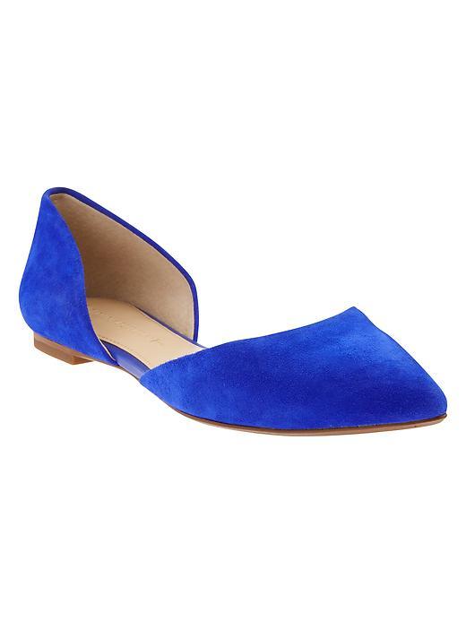 Banana Republic Alani D'orsay Flat Size 7 1/2 - Bell Blue