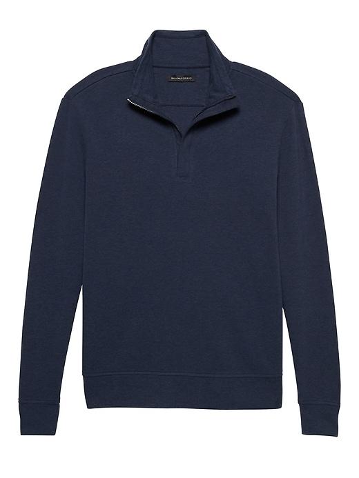 Banana Republic Cozy Half-zip Sweatshirt
