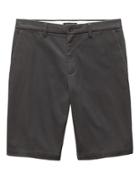 Banana Republic Mens 11 Stretch-cotton Emerson Straight Short Rock Gray Size 26w