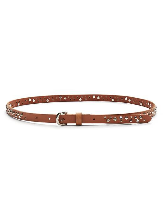 Banana Republic Studs And Jewel Belt Size L - Natural